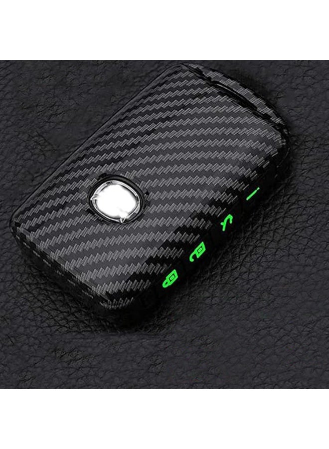 NOSKIN غطاء حماية لمفتاح التحكم عن بعد من الياف كربونية، مادة ABS، حماية 360 درجة، مناسب لسيارة مازدا 3 هاتشباك، CX4، CX5، CX8، CX9، CX-30، 6 - Image 3