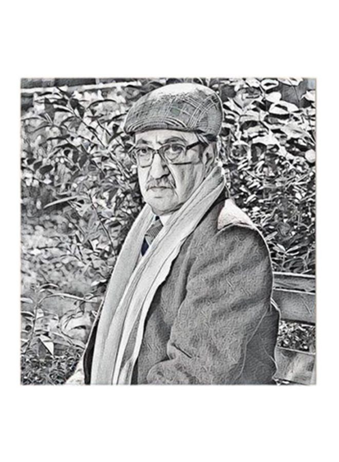 RYN Duraid Lahham MDF Wall Art Grey 30x30centimeter - Image 1