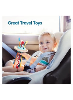 Generic Baby Montessori Toys - Toddlers Sensory Toys with Food Grade Silicone Pull String Activity Toy Developing Fine Motor Skills Toys  - Image 4