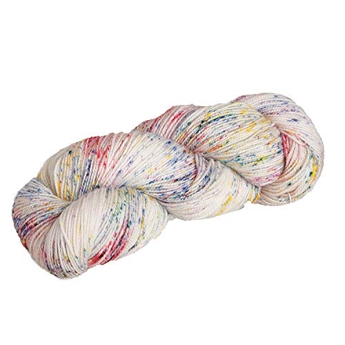 Knit Picks Hawthorne Speckle Hand Paint Fingering Weight Sock Yarn Confetti Speckle