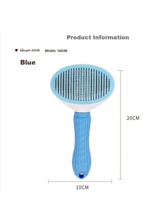 HelloJoy ojoy Cat Comb Grooming Brush Cat Hair Remover Cat Hair Cleaner Hair Removal Tool Needle Comb Dog Comb Pet Supplies - Image 2