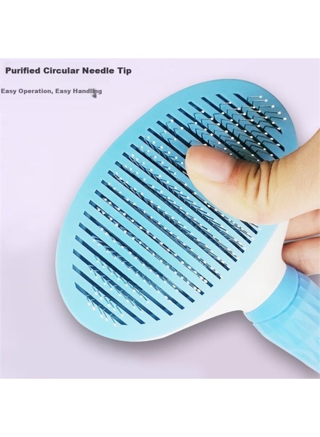 HelloJoy ojoy Cat Comb Grooming Brush Cat Hair Remover Cat Hair Cleaner Hair Removal Tool Needle Comb Dog Comb Pet Supplies - Image 3