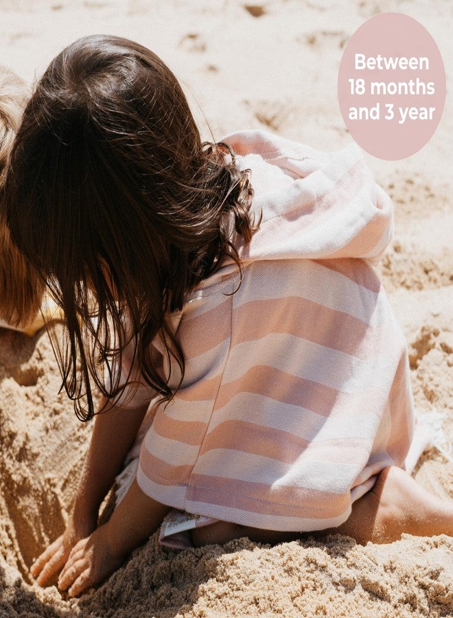 ZICOTO منشفة شاطئ أنيقة بغطاء رأس للأطفال من زيكوتو - بونشو فائق النعومة وسريع الجفاف للأطفال الصغار من عمر سنة إلى 3 سنوات مصنوع من قطن فاخر - غطاء مثالي للأطفال في أيام الشاطئ أو حمام السباحة أو أثناء الاستحمام. - Image 5