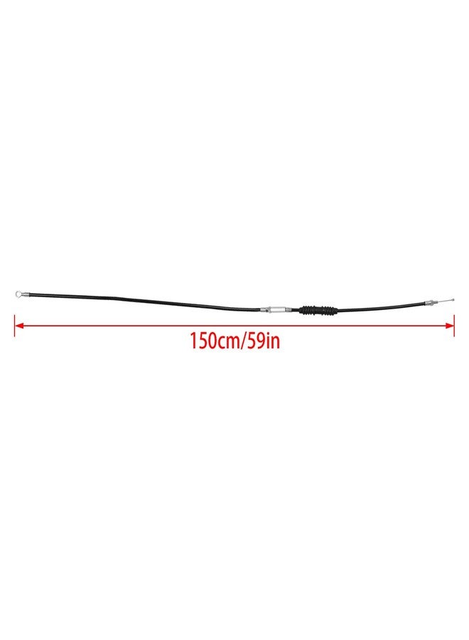 CHIFUN 59" Clutch Cable Wire Stainless Steel Braided 150cm Long Cable Compatible with Harley Sportster XL 883 1200 1986-2013/2004-2020 Sportster Models - Image 5