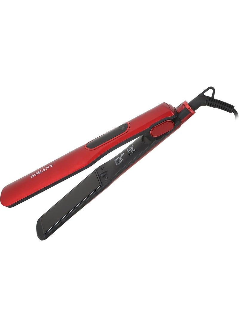 sokany SK-1923 Professional Hair Straightener  LCD Display - 950°F - Image 1