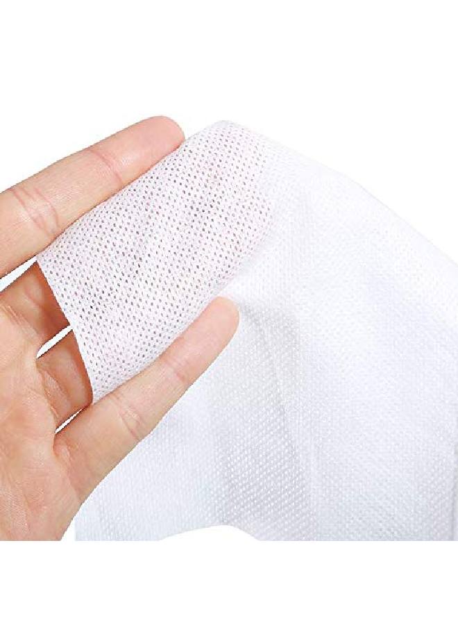 erioctry 1 Roll Of Disposable Cleaning Face Towel Nonwoven Fabric Disposable Wipers Washcloths Makeup Facial Soft Pads (White) - Image 3