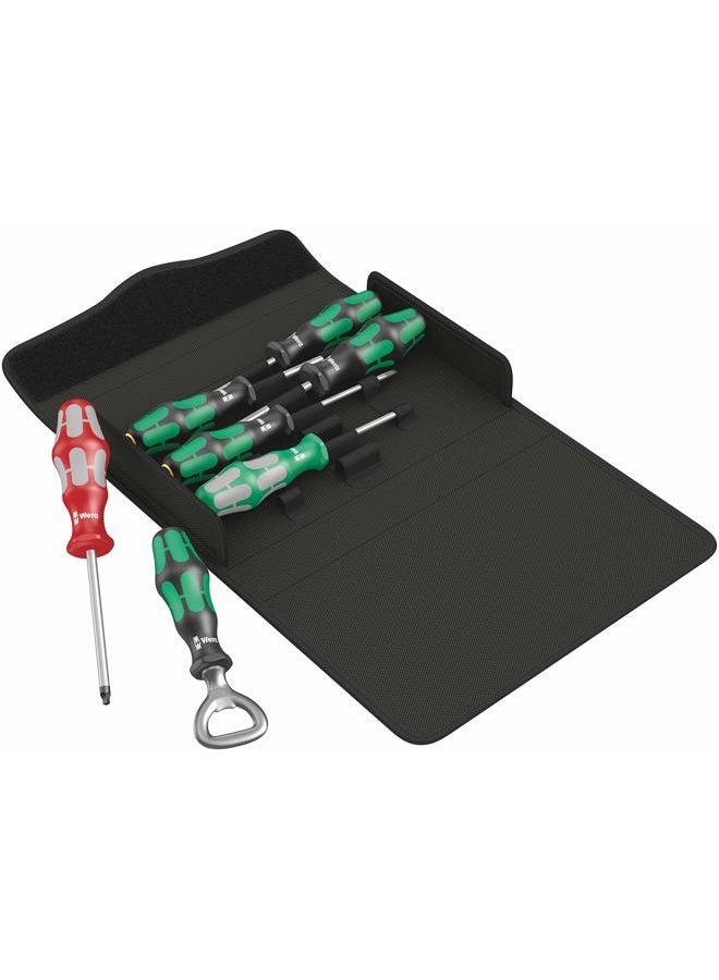 Wera 05105626001 Kraftform 300/7 set 4 screwdriver set Kraftform Plus, 7 pieces - Image 1