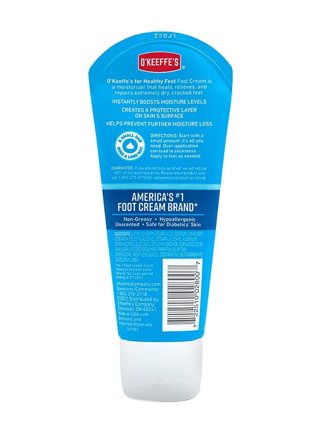 O'Keeffe's Healthy Feet Tube 3oz - Image 2