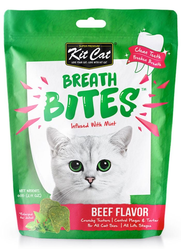 Kit Cat Breath Bites Beef Flavor 60g - Image 1
