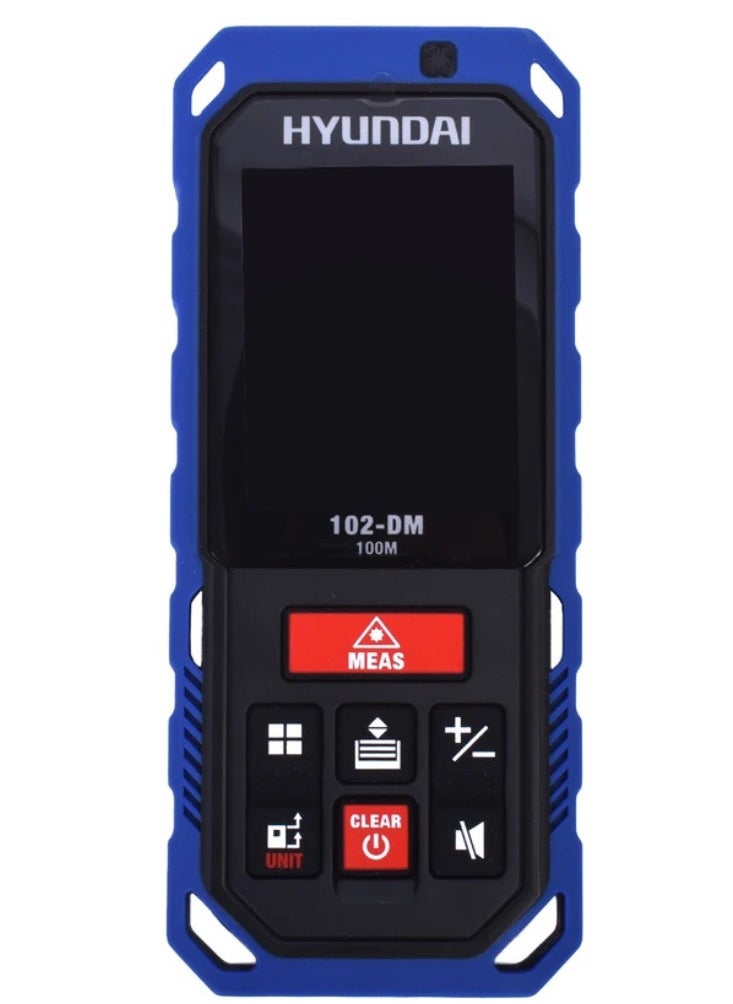 HYUNDAI HYUNDAI Laser Meter 102-DM, 0.2 to 100m Range, Rechargeable, High Accuracy Laser Distance Measurer  - Image 1