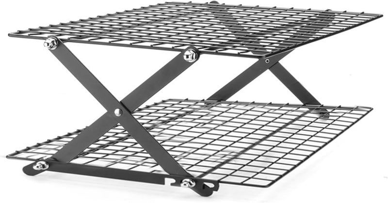 Flexible Baking Cooling Stand Constructed From Top Grade Carbon Steel Provides Foldable Design and Generous Space for Food Chilling Easy Cooling Rack - Image 5