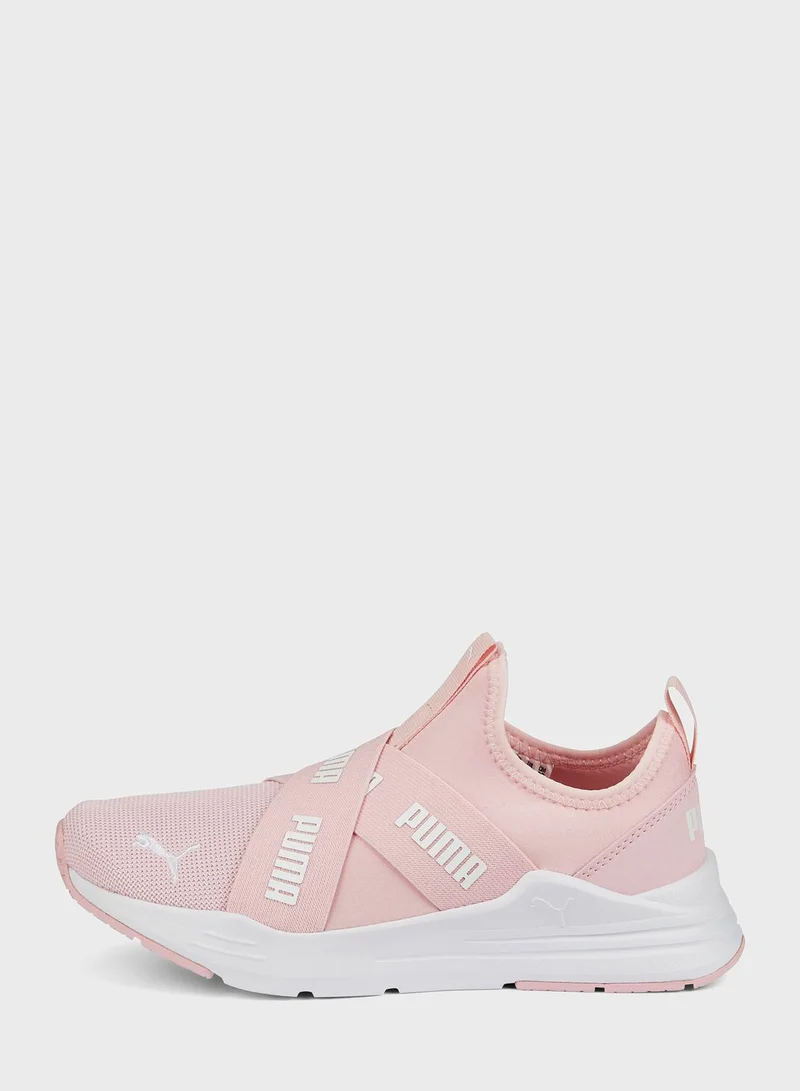 PUMA Wired Run Slip kids shoes