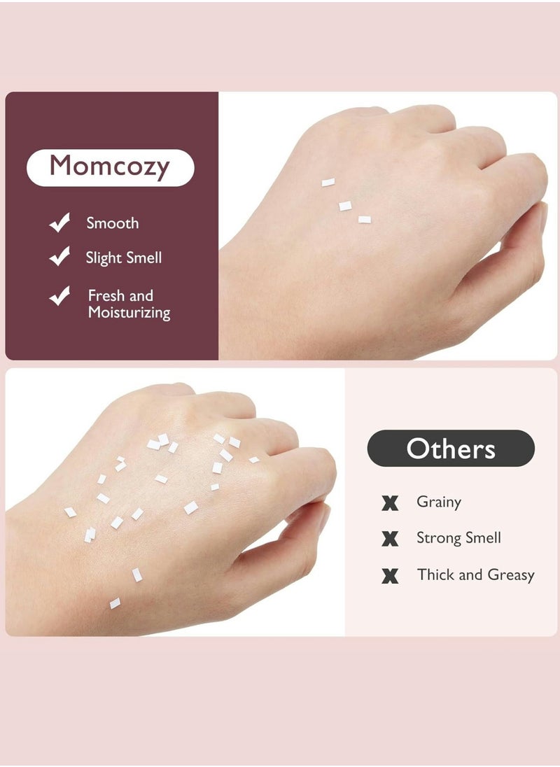 Momcozy Nipple Cream Safe for Breastfeeding, 100% Natural, Vegan Lanolin-Free Nipple Balm, Soothing Cream, Breastfeeding Essentials for Nursing & Pumping Moms, 40g  - Image 4