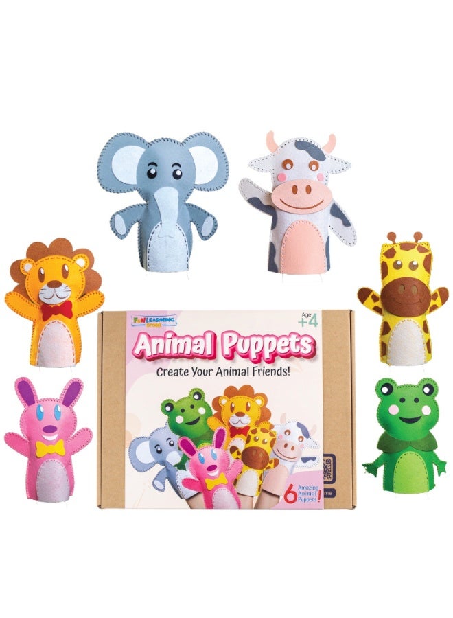 فن ليرنينج ستور طقم صنع دمى الحيوانات للأطفال – اصنع أصدقائك الحيوانات! - Image 1