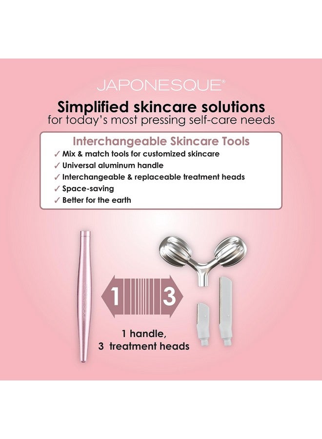 جابونيسك رأس بديل لشفرة الحلاقة Dermaplaning للوجه، شفرات يابانية فائقة الجودة للتقشير الدقيق وإزالة الشعر - Image 2