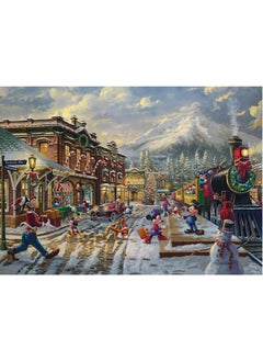 Ceaco Ceaco - Thomas Kinkade - Disney - Holiday - Candy Cane Express - 1000 Piece Jigsaw Puzzle  - Image 1