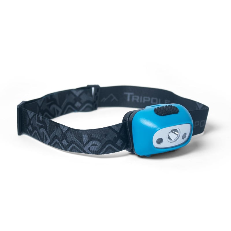 TriPole Astra-A | Head Torch and Head Lamp | AAA Battery | IP54 | Hiking, Camping, Trekking, Cycling, Running - Image 1