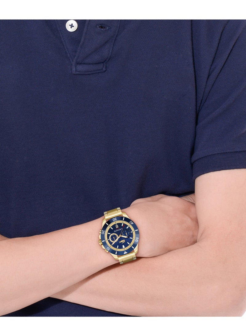 LACOSTE Round Analog Men's Navy Case Watch - 2011343 - Image 4
