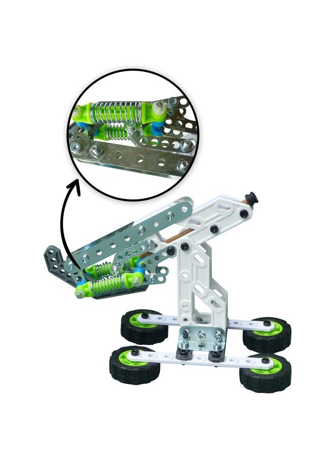 Meccano Action Springs Innovation Set STEAM Building Kit, for Kids Aged 10 and Up - Image 5