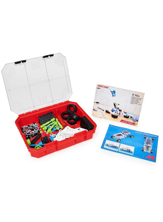 Meccano Action Springs Innovation Set STEAM Building Kit, for Kids Aged 10 and Up - Image 2