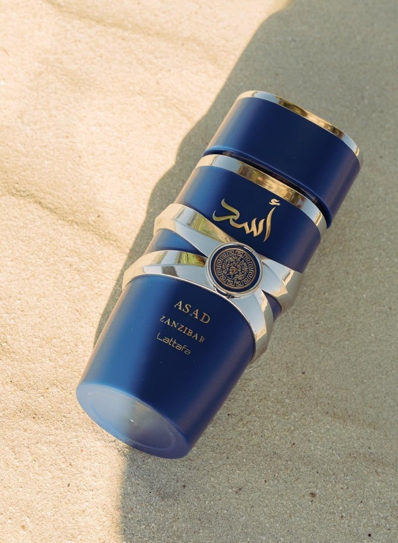 لطافة بخاخ او دي بارفان اسد زنجبار للرجال، 100 مل - Image 3