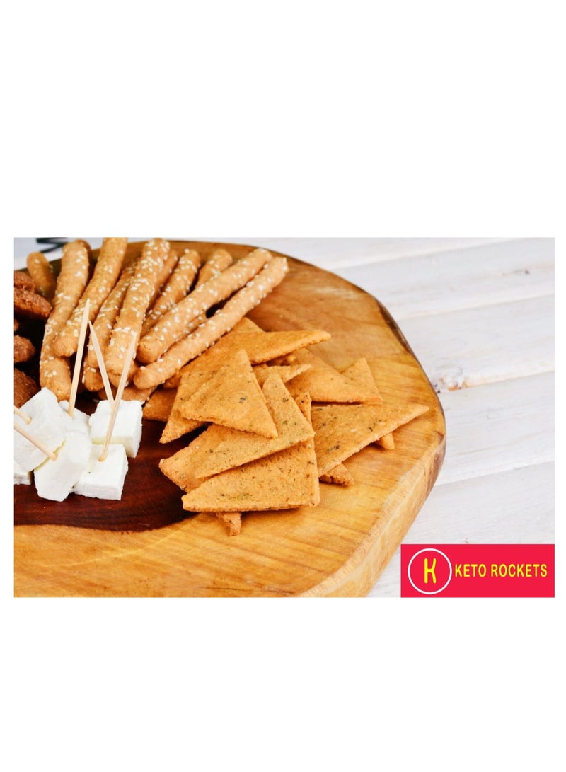 كيتو روكيتس بقسماط فريش - كيتو - دايت - - جلوتين فري - 12 قطعه - Image 4