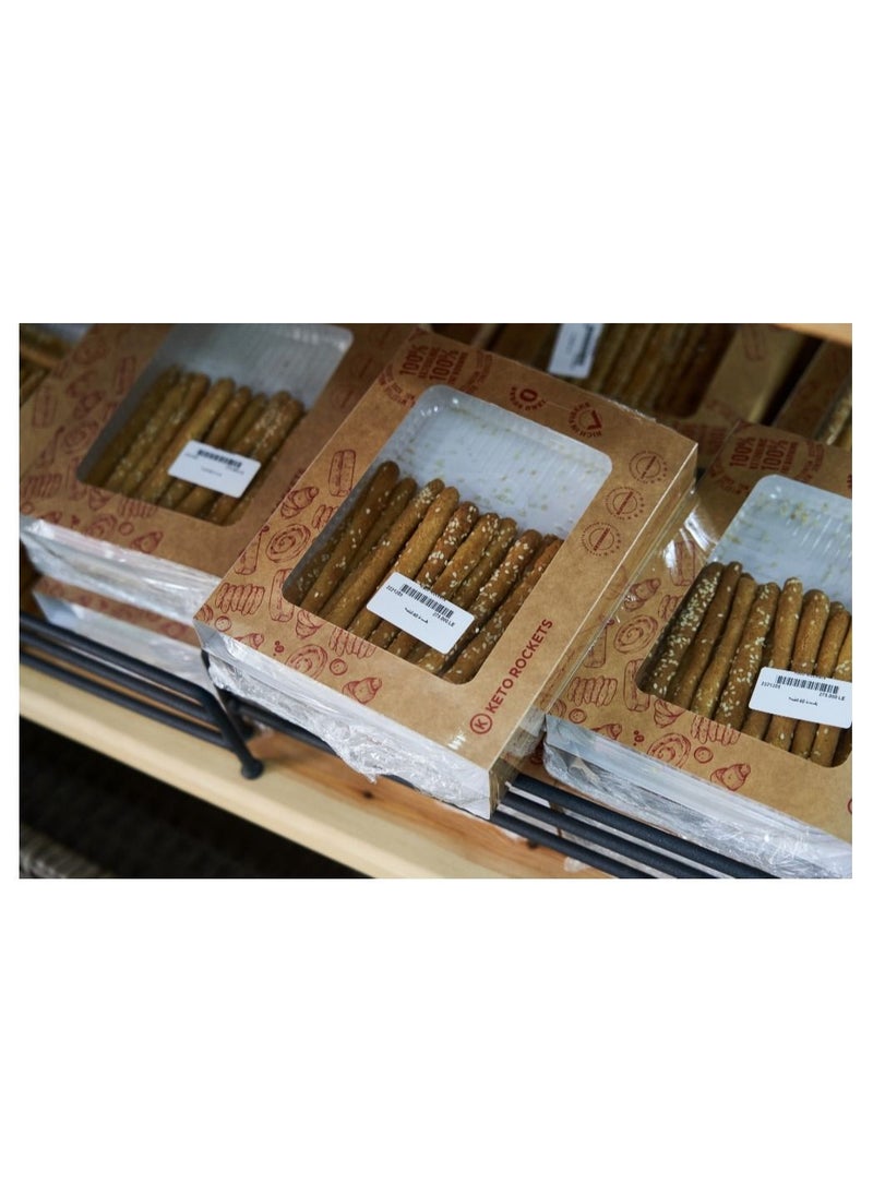 KETO ROCKETS - Fresh Rusk - Keto - Diet -  Gluten Free - 12 Pieces - Image 1