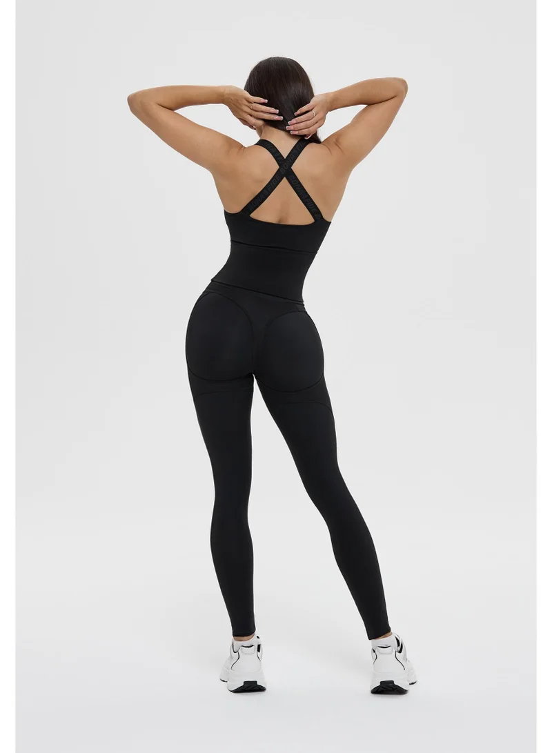 Bona Fide t-shirt black High Support Sport Gym T-Shirt for Women | Best Price UAE