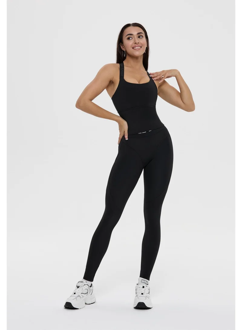 Bona Fide t-shirt black High Support Sport Gym T-Shirt for Women | Best Price UAE