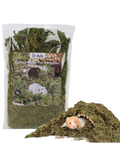 DR.DUDU 5L Forest Moss for Hamster Bedding Nesting, Syrian Gerbils Hamster Cages Accessories, Perfect for Small Animals Terrarium Moss - pzsku/ZA77806FCE1758DA69179Z/45/_/1737031787/0cf8617b-9235-4b06-a36f-520d88c14f02