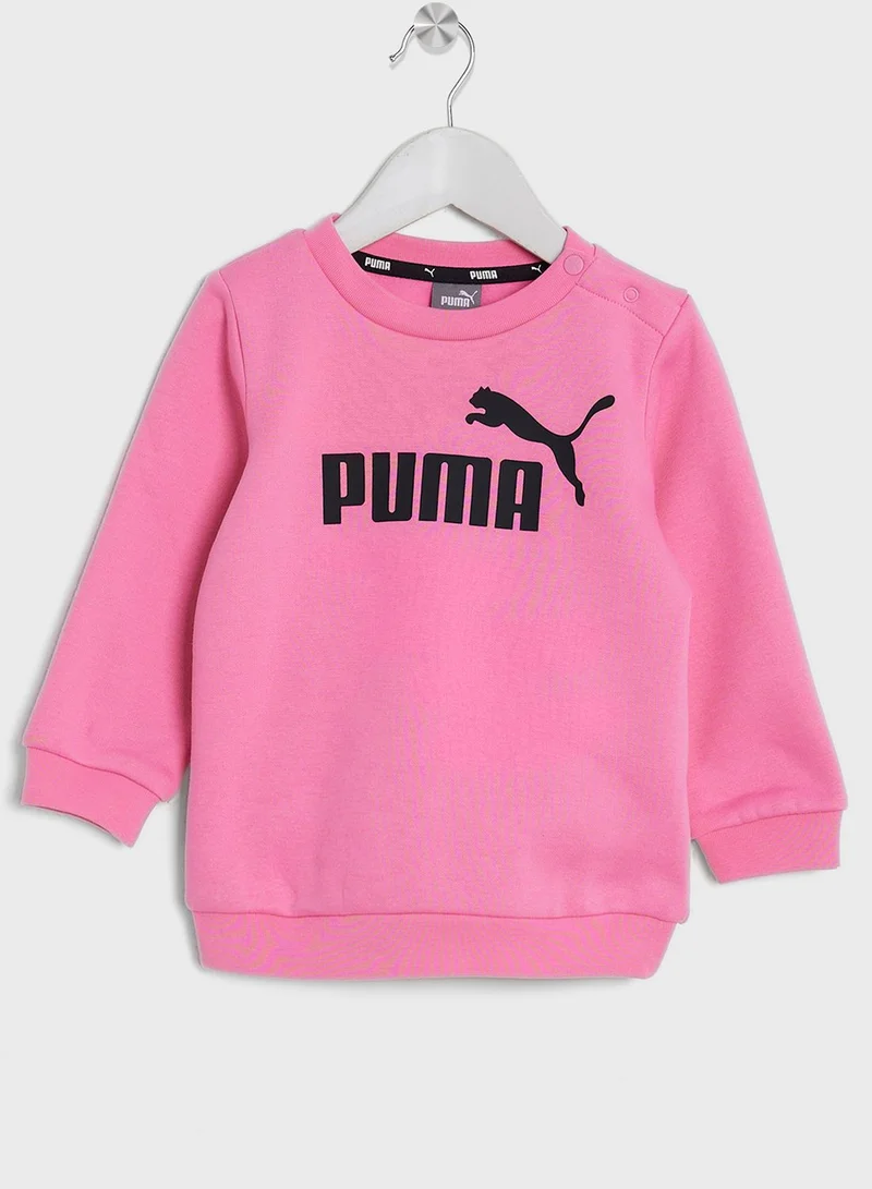PUMA Kids Minicats Essential Crew Set