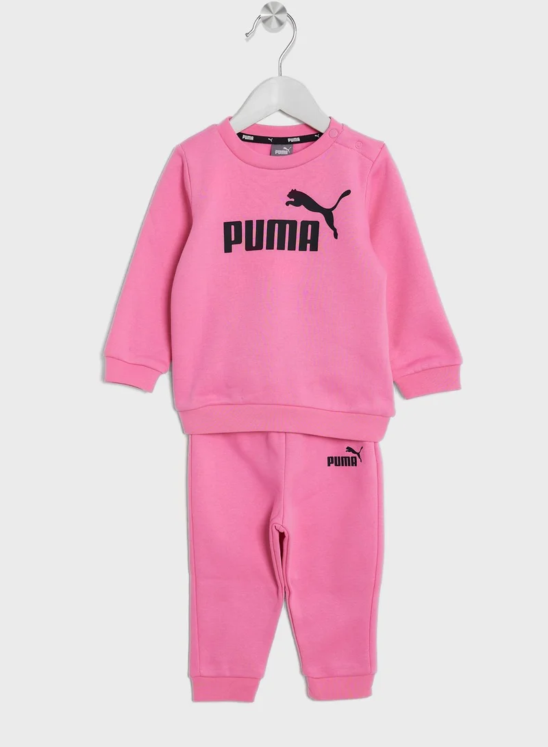 PUMA Kids Minicats Essential Crew Set