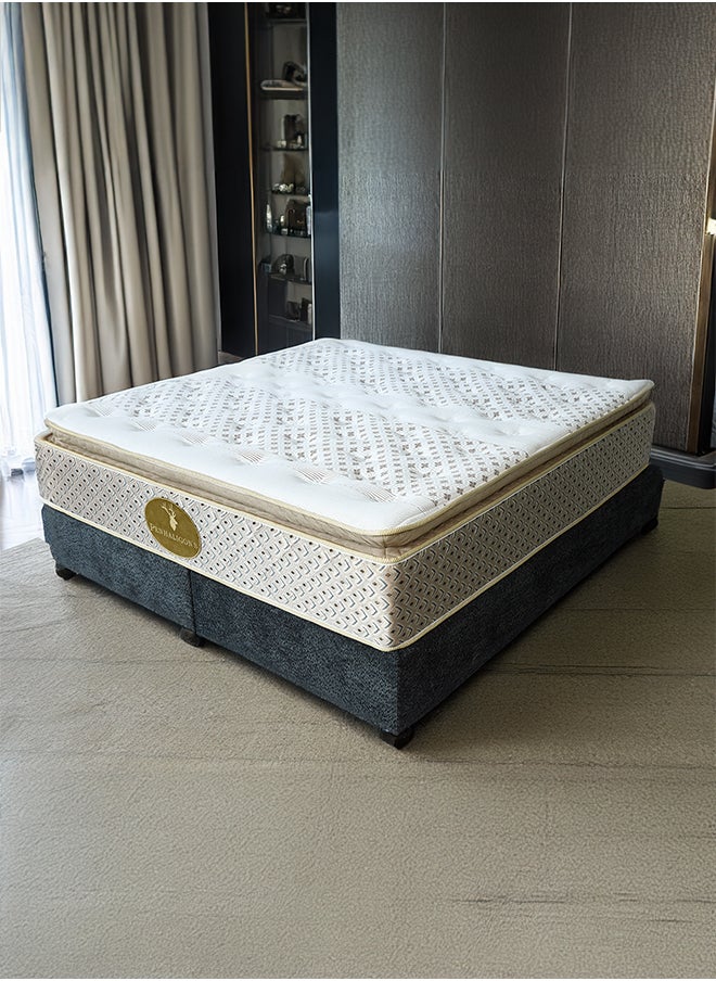 PENHALIGON'S PENHALIGON'S | Multi Layer Bed Mattress 22 Layers Thickness 40 cm Size Super King - 200x200 cm - Beige  - Image 1