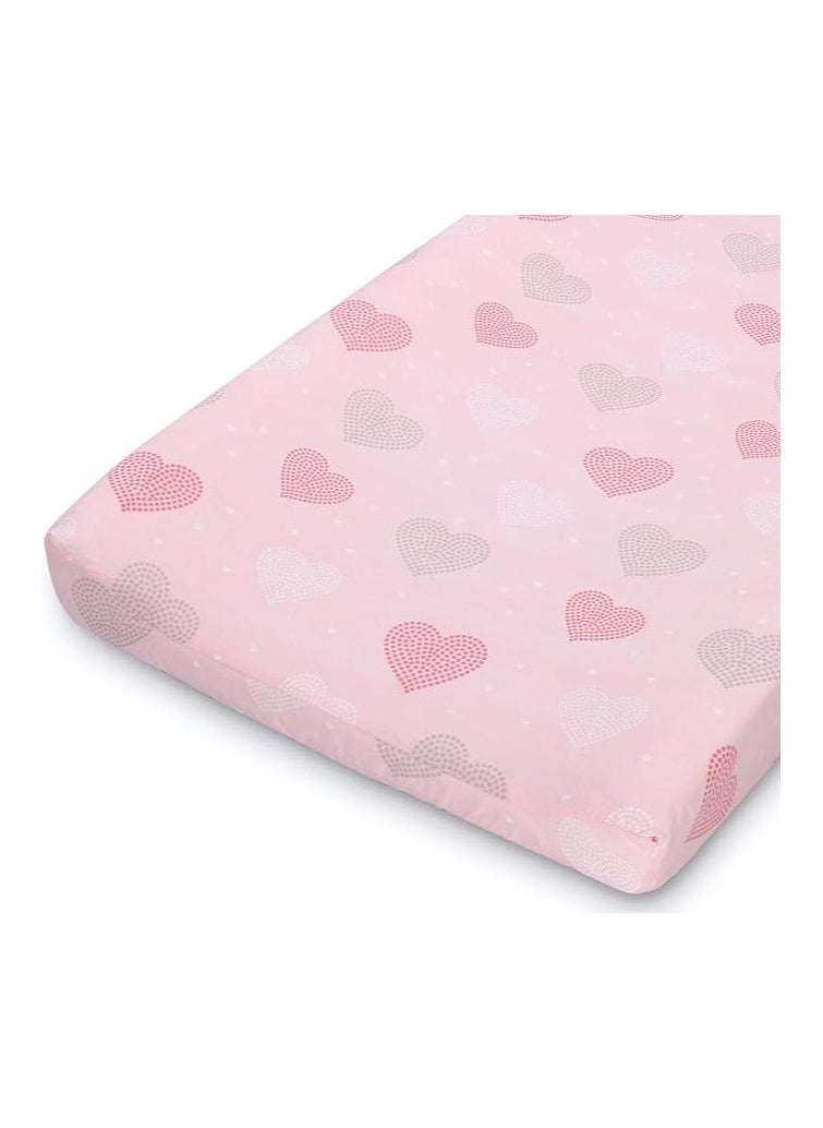 Moro Moro Soft & Breathable Mini Crib Sheet – 100% Cotton  - Image 4