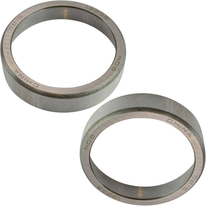 TRQ 8 Piece Inner & Outer Wheel Bearing Race w/Seal Kit LH & RH Sides for Ford Truck - Image 4