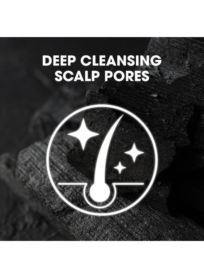 Head & Shoulders Charcoal Detox Anti Dandruff Shampoo 500ml - Image 2