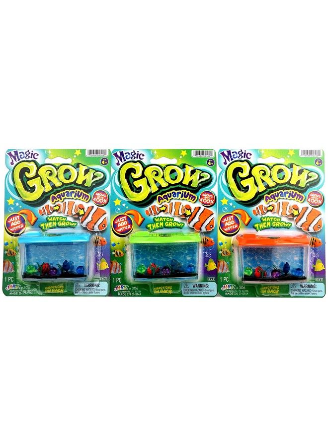 Jaru Magic Growaquarium Growingfish Toy Set (1 Pack) Water Expanding Toys ; Water Growing Animals Deep Sea Creatures Toys ; Best Gift Idea Birthday Boy And Girl ; Party Favorkid Toy. 3061A - Image 3