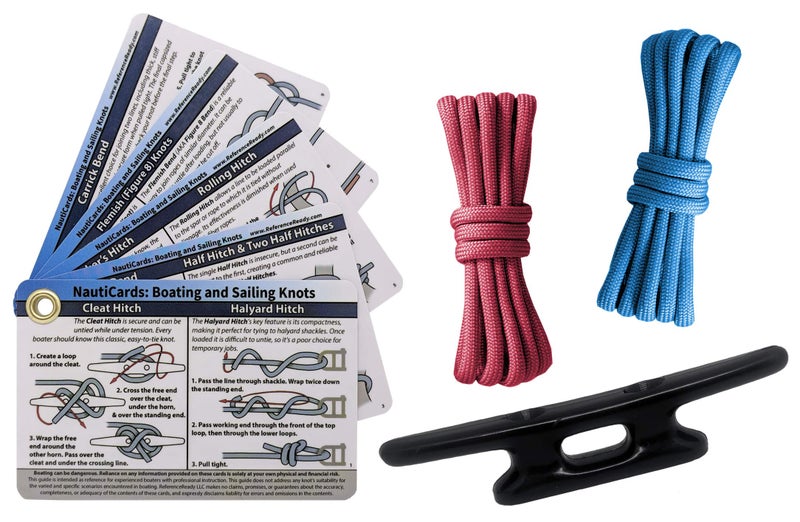 ReferenceReady Nautical Knot Tying Kit for Boaters and Sailors - Image 1