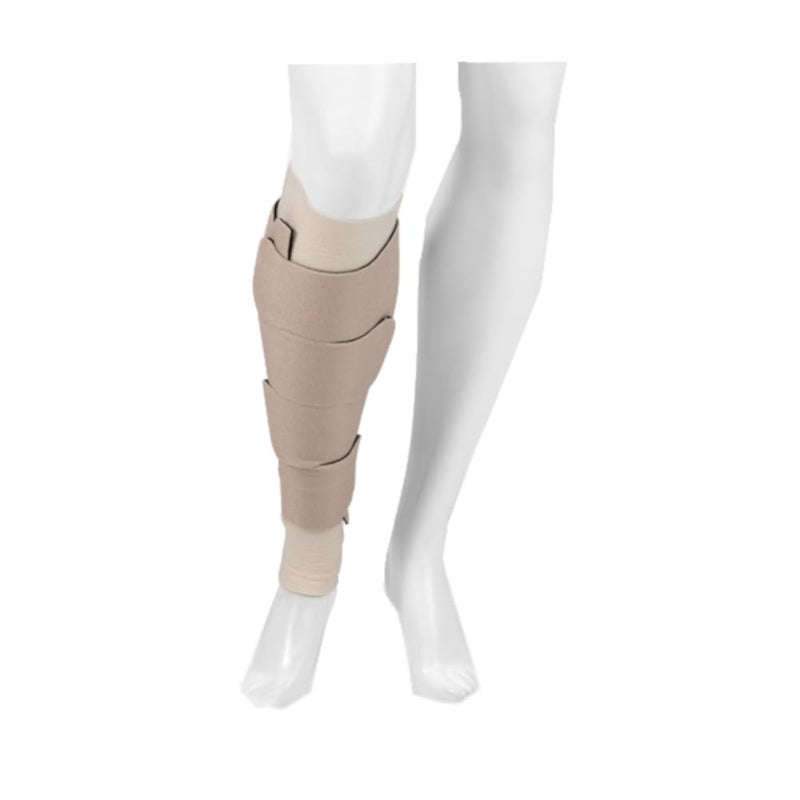 Juzo Reversible Versatile Support 30-60mmHg Calf Compression Wrap, Beige, 2XL Max Long - Image 5