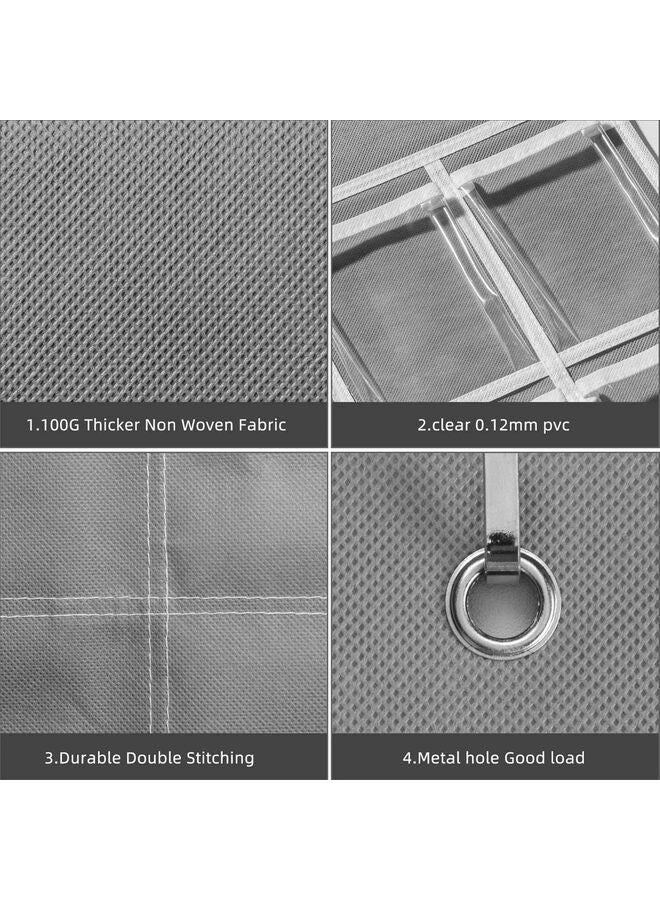 36 Clear Pockets Classroom Pocket Chart for Cell Phones and Calculator Holder, Pocket Chart for Classroom with Number Sticker Homeschool Supplies and Classroom Must Haves - Image 4