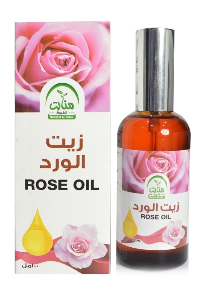 Manabet Al-tabia Natural Rose Oil 100ml - Image 3