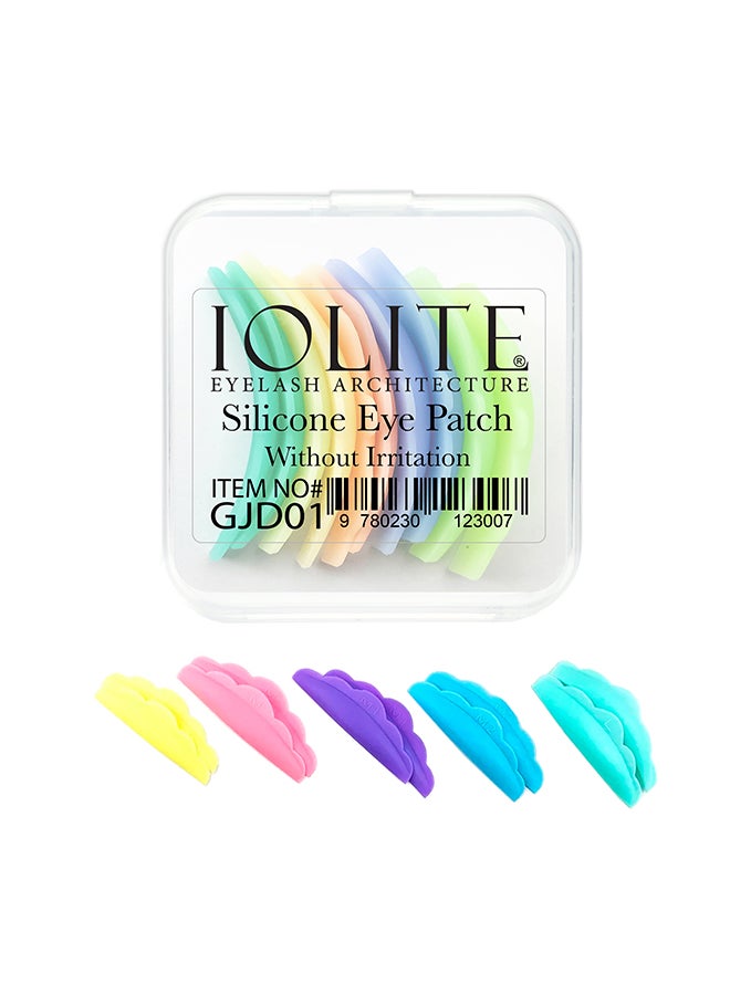 IOLITE 10-Pieces Eyelash Perming Pads Silicone Perm Lift, Eyelash Curler Refills Pads For S, M, L With 5 Different Sizes- GJD01 - Image 1