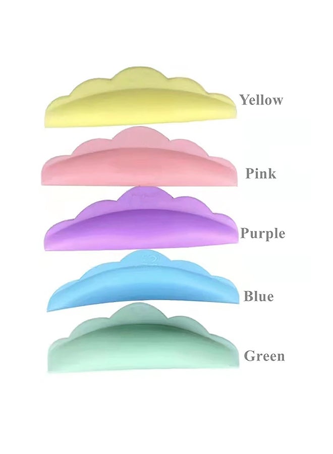 IOLITE 10-Pieces Eyelash Perming Pads Silicone Perm Lift, Eyelash Curler Refills Pads For S, M, L With 5 Different Sizes- GJD01 - Image 3