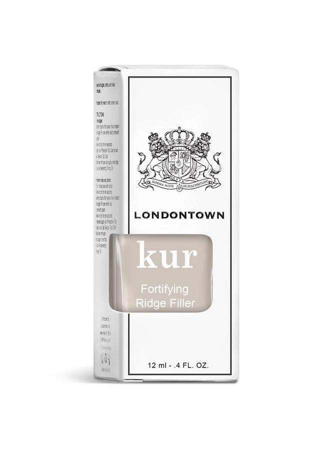 LONDONTOWN Kur Fortifying Ridge Filler Self Leveling Base Vegan Cruelty Free Paraben Free Clear 0.4 Fl Oz - Image 4