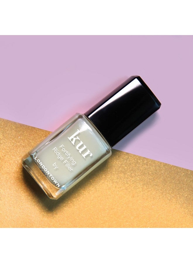 LONDONTOWN Kur Fortifying Ridge Filler Self Leveling Base Vegan Cruelty Free Paraben Free Clear 0.4 Fl Oz - Image 3