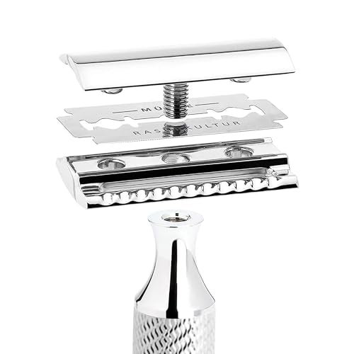 MÜHLE TRADITIONAL R89 Double Edge Safety Razor (Closed Comb) | Perfect for Everyday Use | Barbershop Quality Close Smooth Shave | Luxury Razor for Men - Image 5