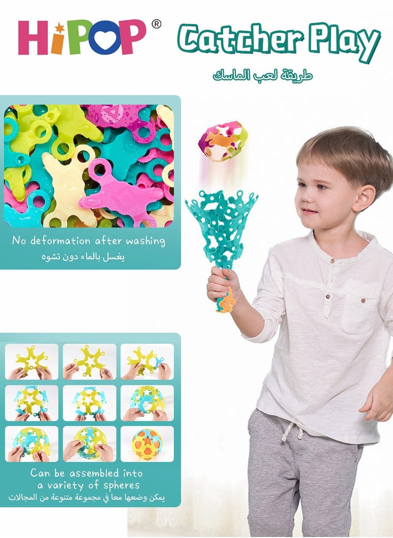 HIPOP Building Blocks With Boxes 280 Pieces,Can Be Transformed Into Any Product,Educational Toys For Kid,Creative Novelty Toys  - Image 5