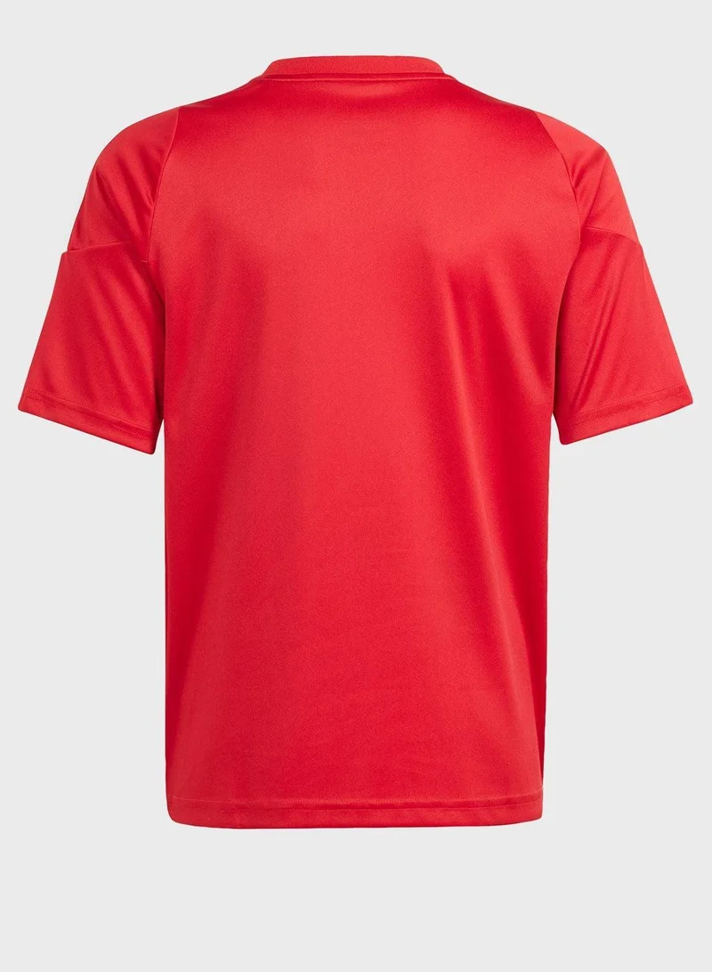 Adidas Tiro24 Jsyy Red Football Jerseys For Junior 5-6Y