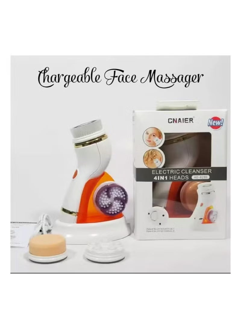 CNAIER 4 In 1 Facial Cleaning Brush Water Proof - Image 3