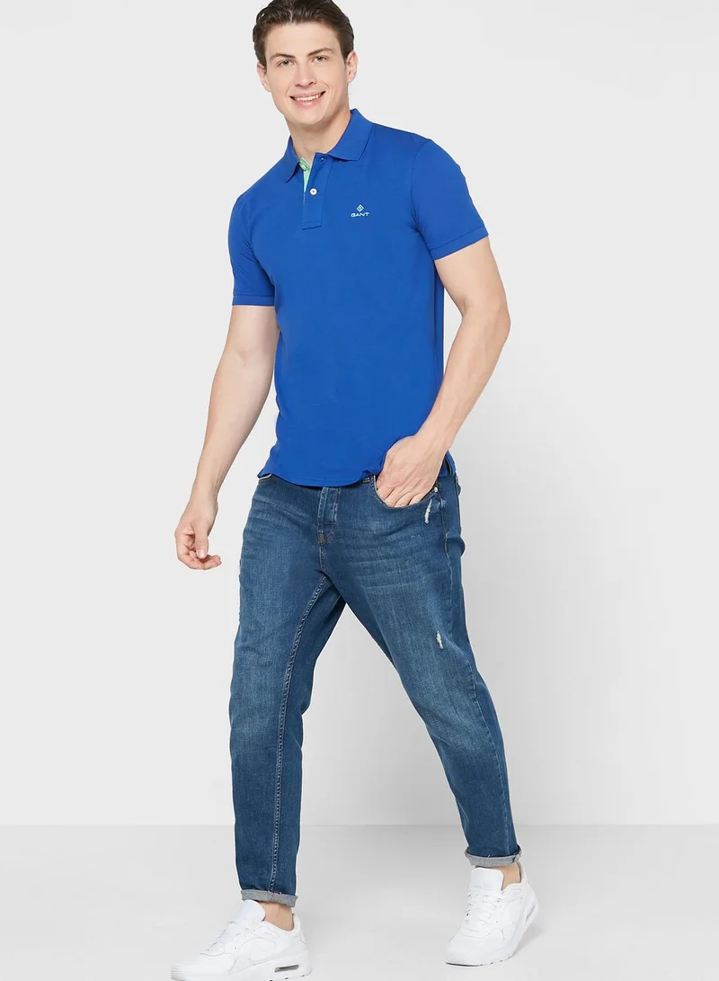 GANT Chest Logo Polo